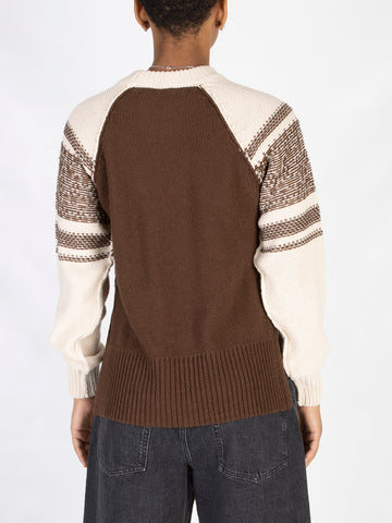 Jacquard sweater