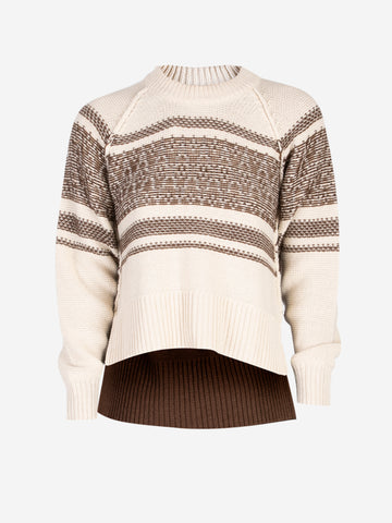 Jacquard sweater