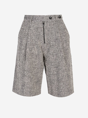 Shorts in bouclè