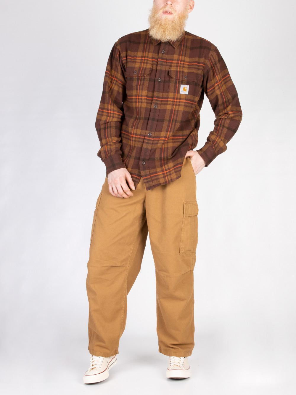 CARHARTT WIP Pantaloni Cole Cargo Marrone Urbanstaroma