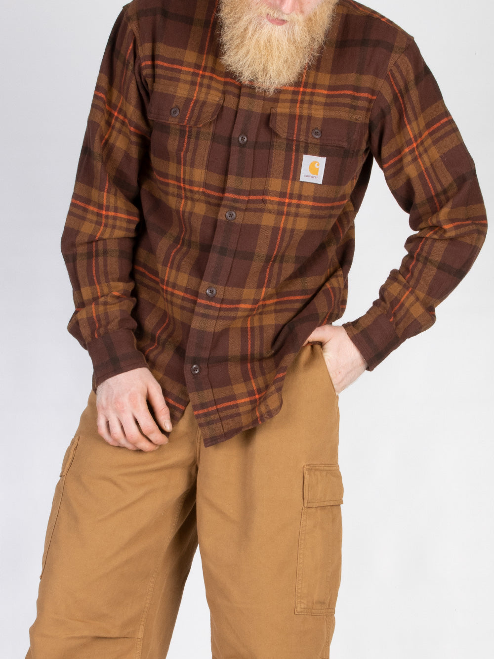 CARHARTT WIP Pantaloni Cole Cargo Marrone Urbanstaroma