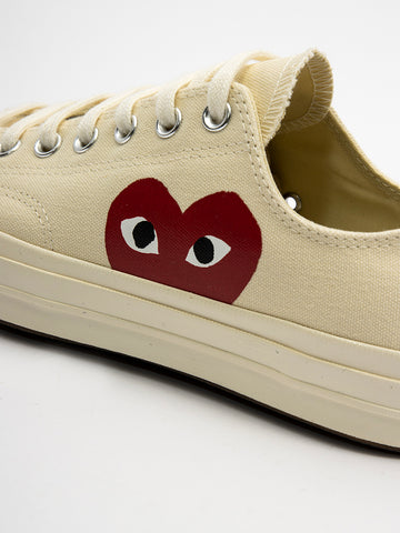 CDG PLAY Chuck 70 Low Zapatillas