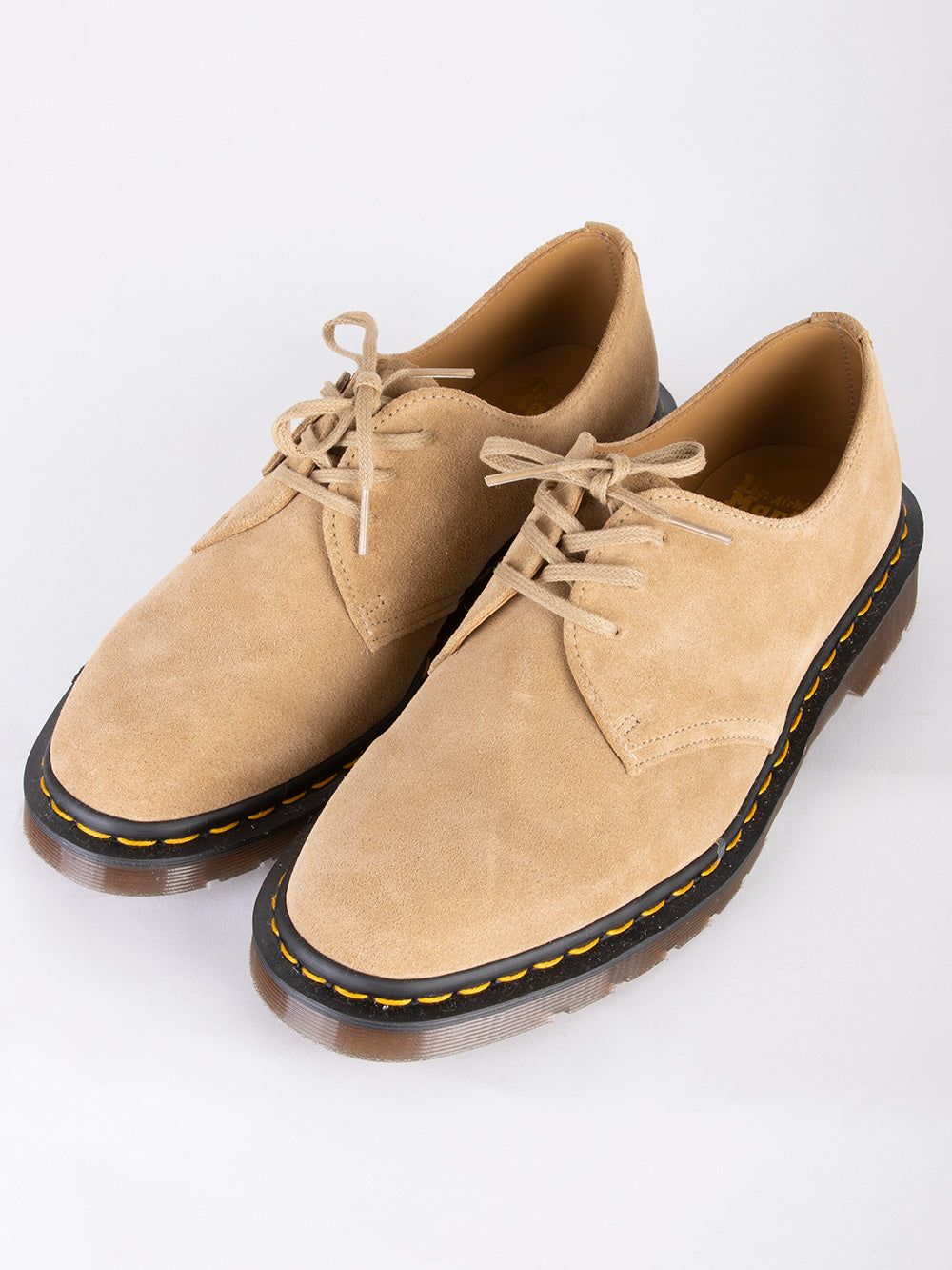 DR. MARTENS 1461 Stringate in suede Beige Urbanstaroma