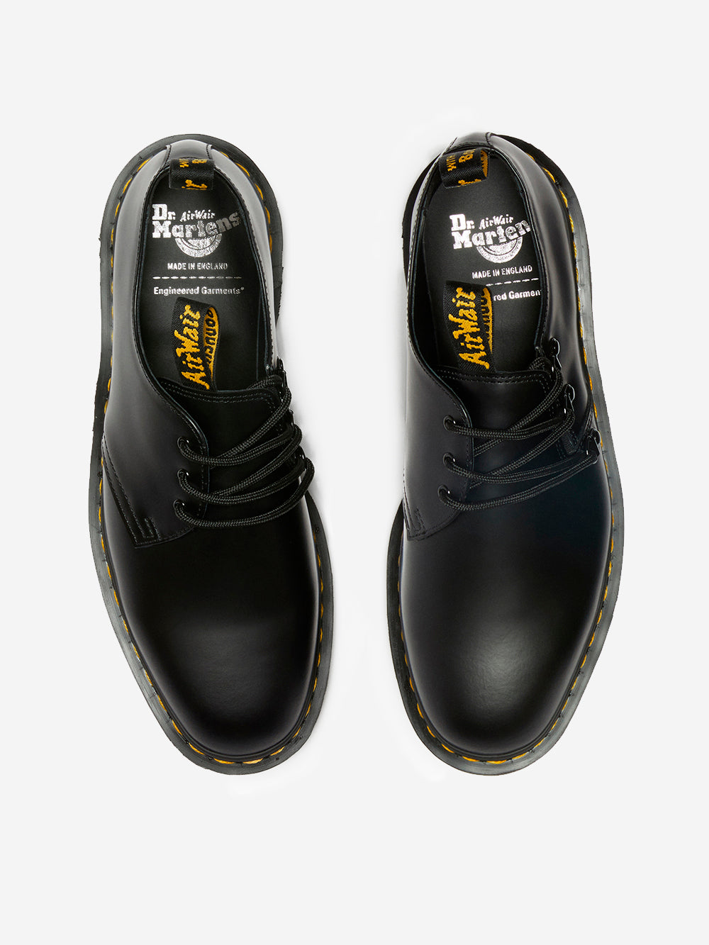 DR. MARTENS Engineered Garnments 1461 Made in UK Stringate Nero Urbanstaroma