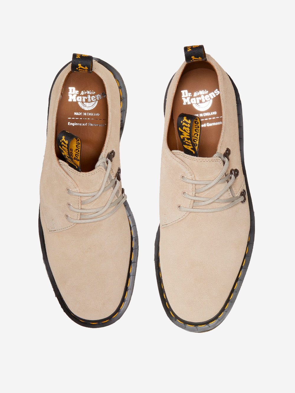 DR. MARTENS Engineered Garnments 1461 Made in UK Stringate Beige Urbanstaroma