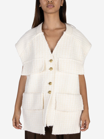 Gilet in bouclé