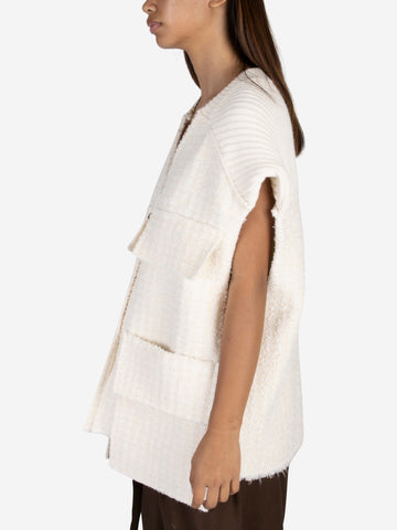 Gilet in bouclé