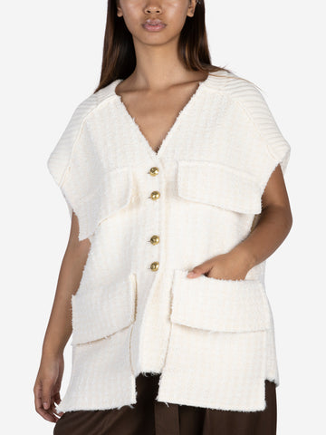 Gilet in bouclé