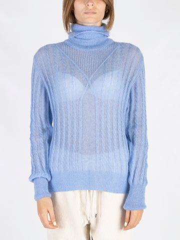 Maglione in misto mohair