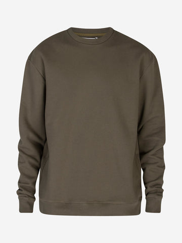 Felpa Oversized Crewneck Pullover