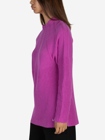 Ribbed knit in recycled Kashmir