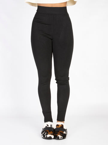 Stretch knit leggings