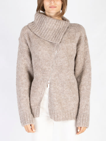 Maglione Pip con zip