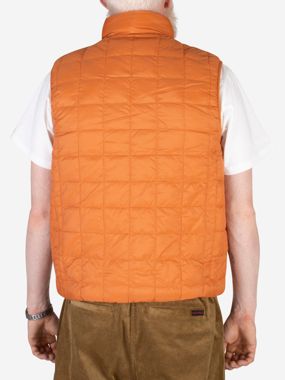 TAION Gilet imbottito reversibile arancione Urbanstaroma