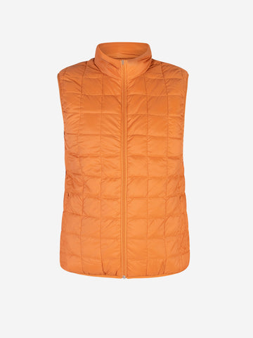 TAION Gilet imbottito reversibile arancione