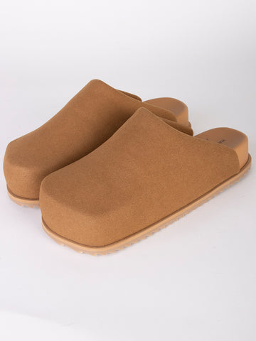 YUME YUME Truck Slide in pelle vegan Caramello