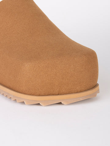 YUME YUME Truck Slide in pelle vegan Caramello