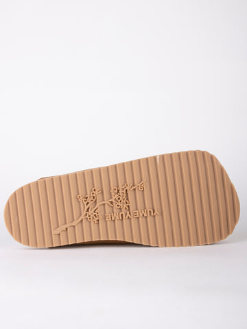 YUME YUME Truck Slide in pelle vegan Caramello