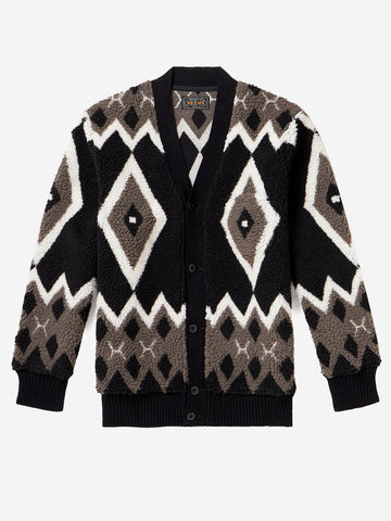 Cardigan en jacquard Boa