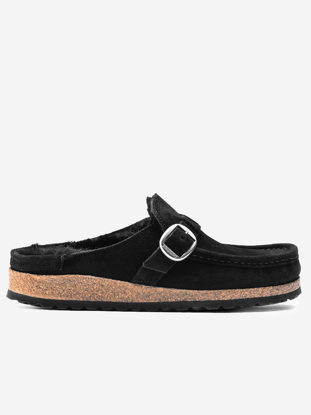 BIRKENSTOCK Sandali Buckley in suede Nero Urbanstaroma