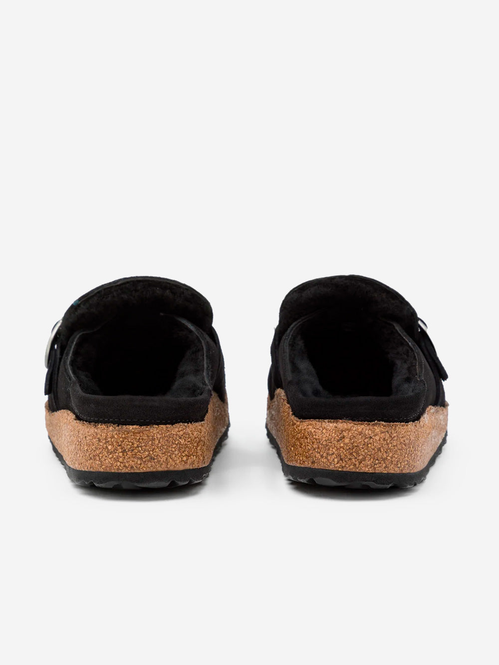 BIRKENSTOCK Sandali Buckley in suede Nero Urbanstaroma