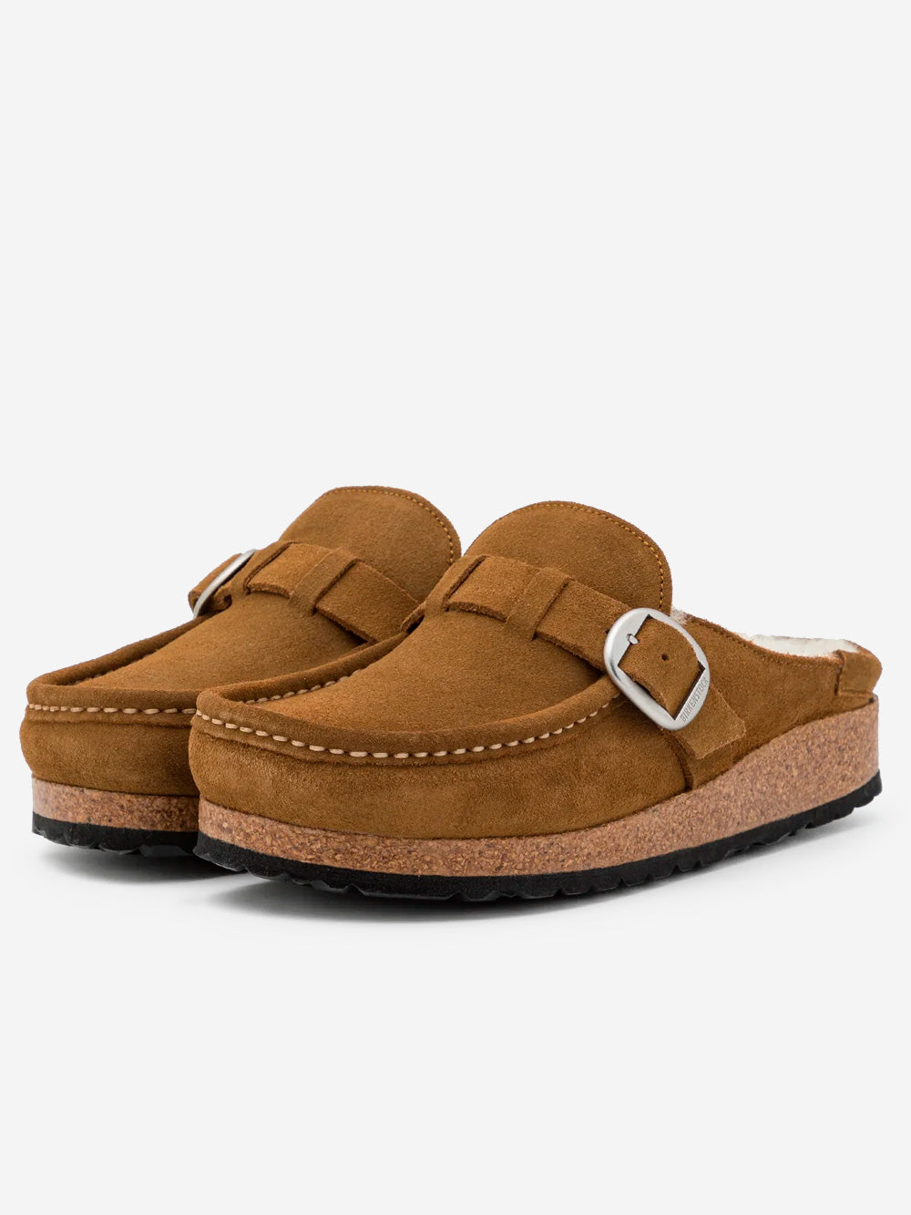 BIRKENSTOCK Sandali Buckley in suede Marrone Urbanstaroma