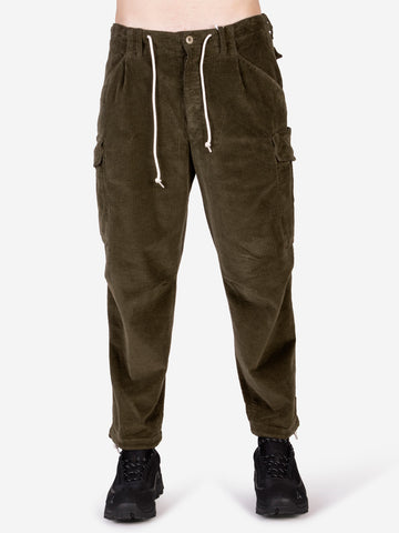 Pantaloni Cargo C in corduroy