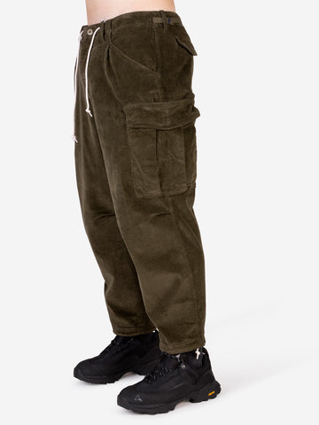 Pantaloni Cargo C in corduroy