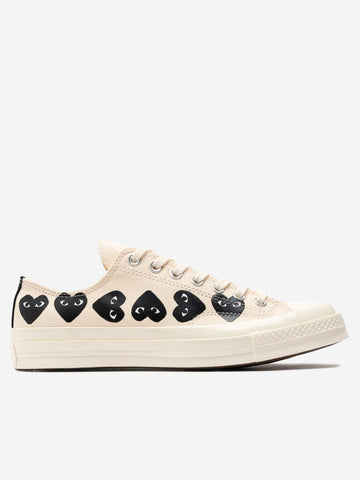 CDG PLAY x CONVERSE Multi Heart Low