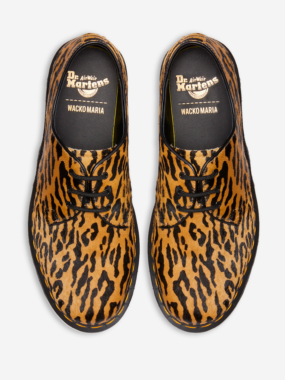 DR. MARTENS 1461 Wacko Maria Stringate in pelle Camel Urbanstaroma