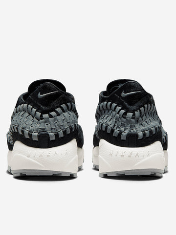 W Air Footscape Woven "Black Smoke" Sneakers