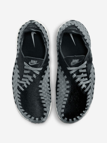 W Air Footscape Woven "Black Smoke" Sneakers