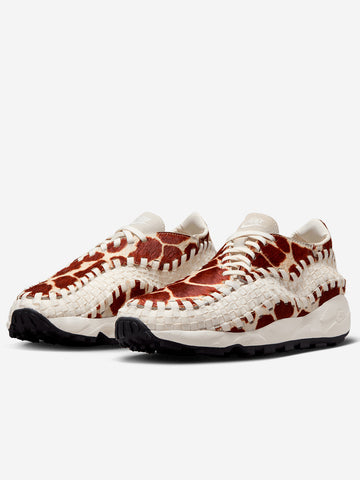 W Air Footscape Woven "Cow Print" Sneakers