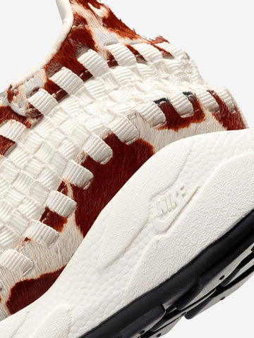 W Air Footscape Woven "Cow Print" Sneakers