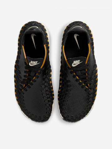 W Air Footscape Woven 'Black Croc' Sneakers