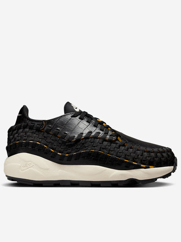 W Air Footscape Woven 'Black Croc' Sneakers