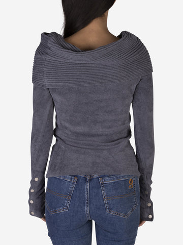 Off-Shoulder-Pullover