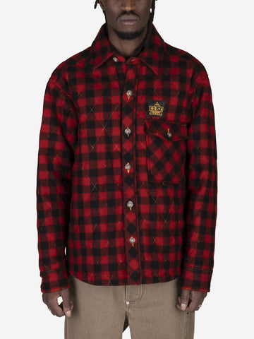 PHIPPS Woolrich x Phipps Camicia in lana Rosso