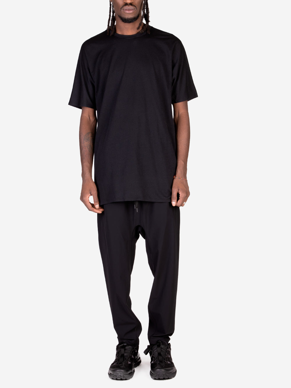 SALOMON SALOMON x BORIS BIDJAN 11s pant a.b.1 LC2204500 Nero Urbanstaroma