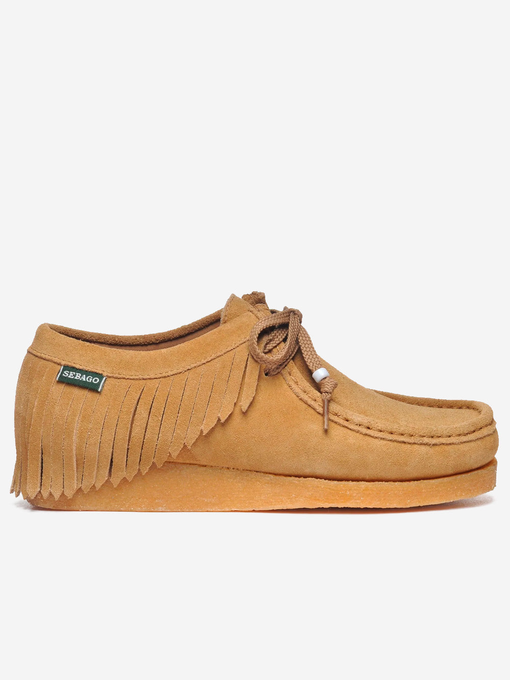 SEBAGO W Moc Koala fringes in pelle Marrone Urbanstaroma