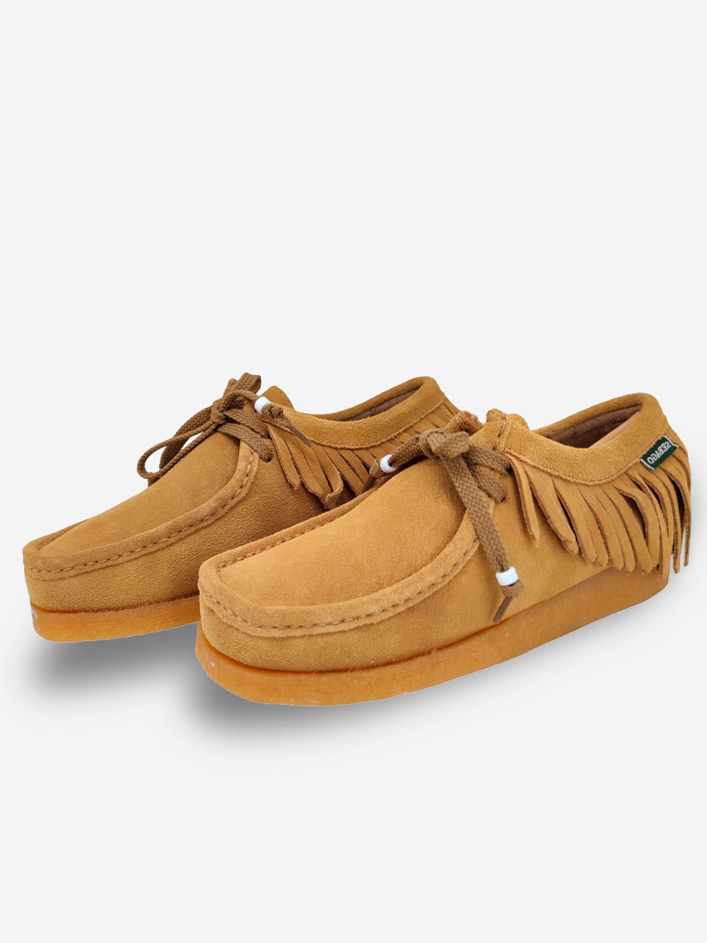 SEBAGO W Moc Koala fringes in pelle Marrone Urbanstaroma