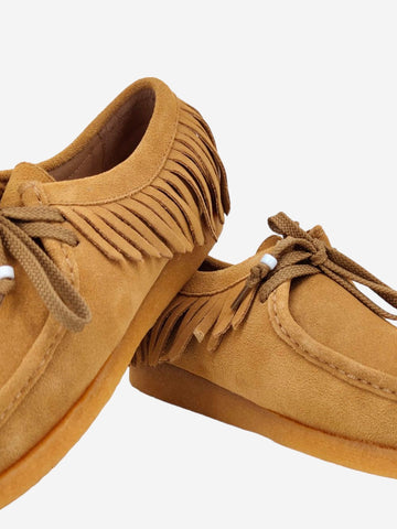 SEBAGO W Moc Koala fringes in pelle Marrone