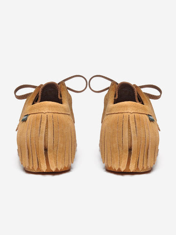 SEBAGO W Moc Koala fringes in pelle Marrone