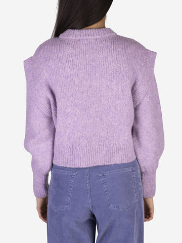 Sweater with ruffles