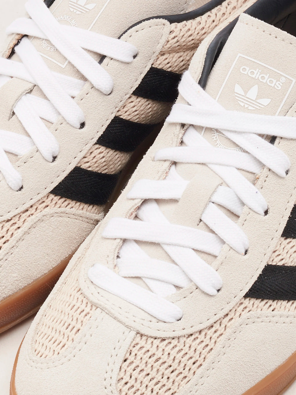 ADIDAS ORIGINALS Gazelle Indoor mesh e suede Beige Urbanstaroma