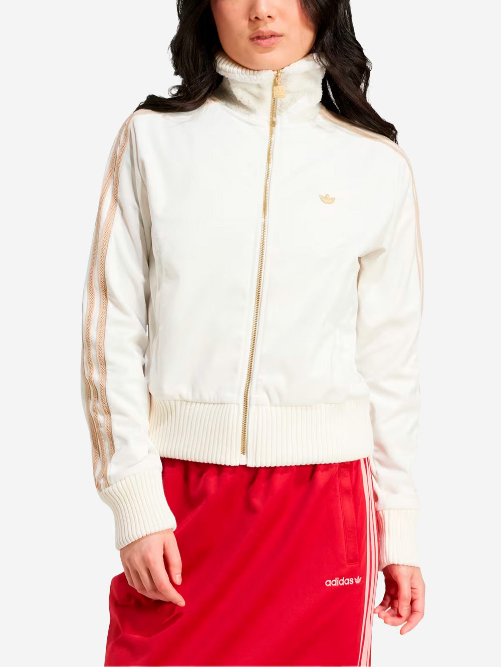 ADIDAS ORIGINALS W Track top in velluto Bianco Urbanstaroma