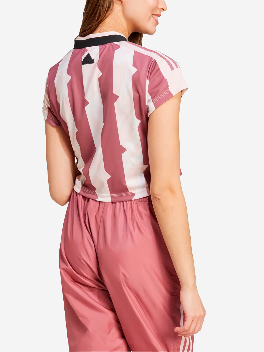 ADIDAS ORIGINALS W Crop top rosa 3 stripes Rosa Urbanstaroma