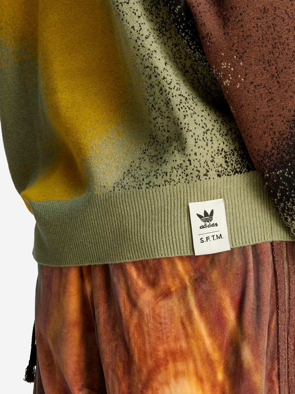 ADIDAS ORIGINALS Maglione girocollo genderless x Song for the Mute Verde Urbanstaroma