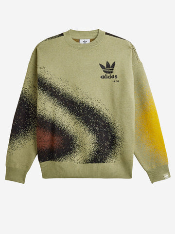 ADIDAS ORIGINALS Maglione girocollo genderless x Song for the Mute Verde