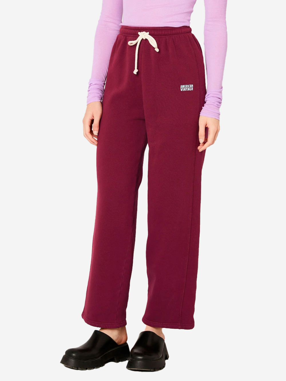 AMERICAN VINTAGE Pantaloni jogging bordeuax Bordeaux Urbanstaroma